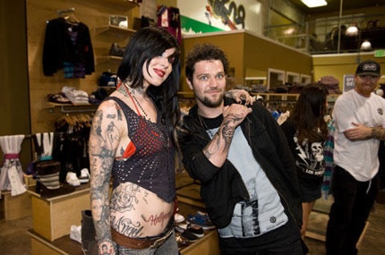 Kat-Von-D-And-Bam-Margera-Host-Element-Skateboard-Series-Release.2725655.56