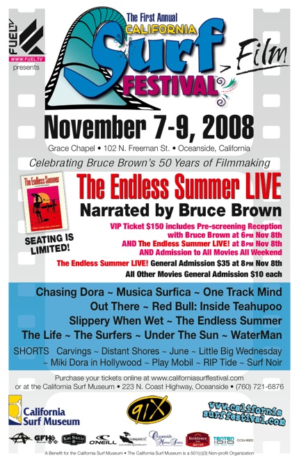 Surf Fest Poster 10-23-2 Poster 11X17 New V2 Copy