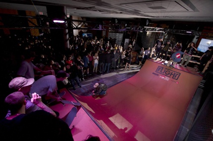 Mini Ramp Session At The Red Bulletin Afterparty