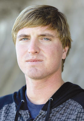 Eric Tarantino, a Monterey, California surfer, who was attacked by a shark in October while surfing at Marina State Beach is now reliving the story for the ... - 20111222__CSS1B68054_GALLERY