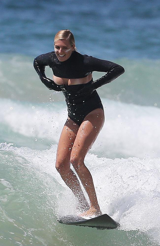 Stephanie Gilmore Surfing For Vogue