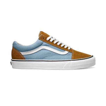 Vans-Old-Skool-For-Spring-2014-In-(Golden-Coast)-Golden-Brown-And-Blue-Shadow