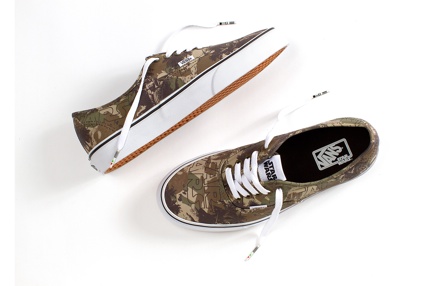 Vans-X-Star-Wars Authentic Boba-Fett-Camo